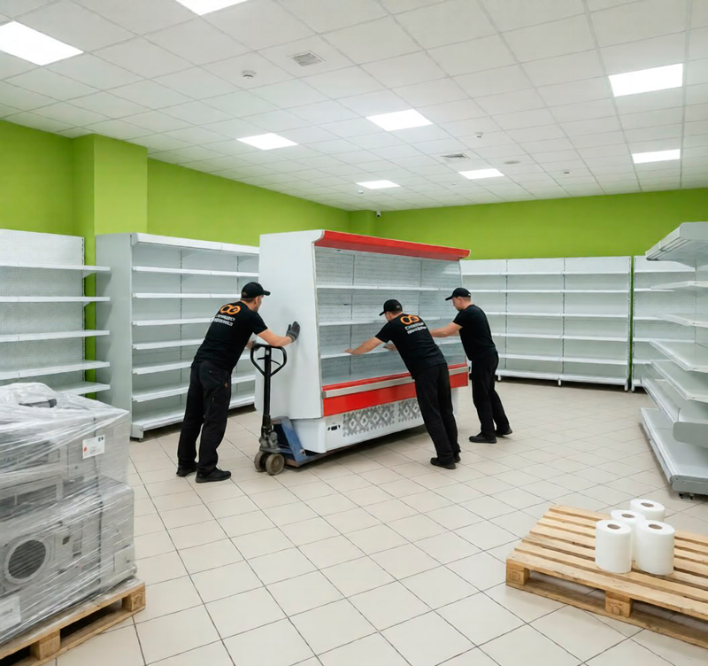 Переезд магазина в Новоаннинском